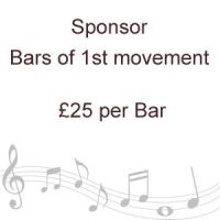 Sponsor Bars of 1st movement