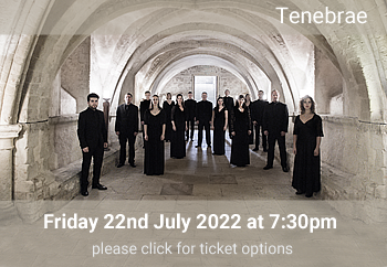 4. Tenebrae<br/>Friday 22nd July 2022