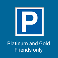iii. Friends Evening Friday 30th October Parking Platinum or Gold Friend