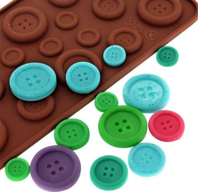 Silicone Mould - Button Mould