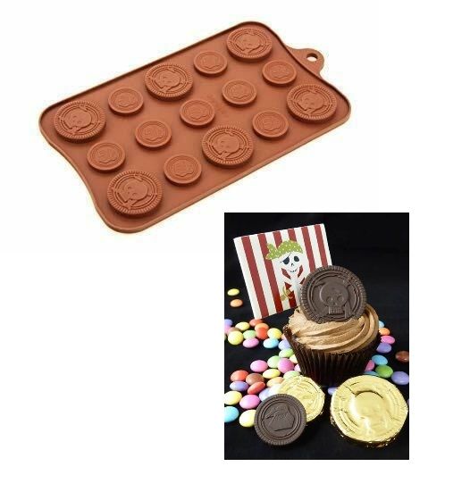 Silicone Mould - Pirate Coin Mould