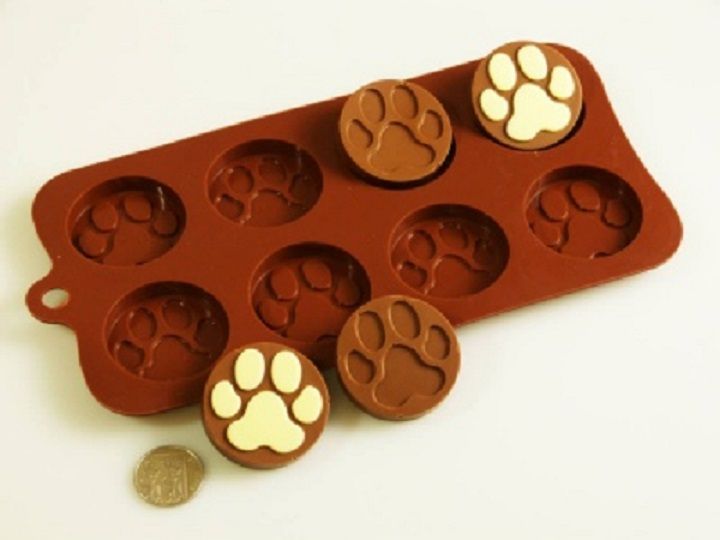 Silicone Mould - Paw Print