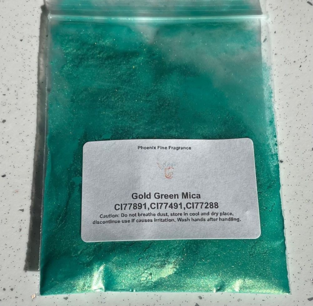 Mica - Gold Green 10g