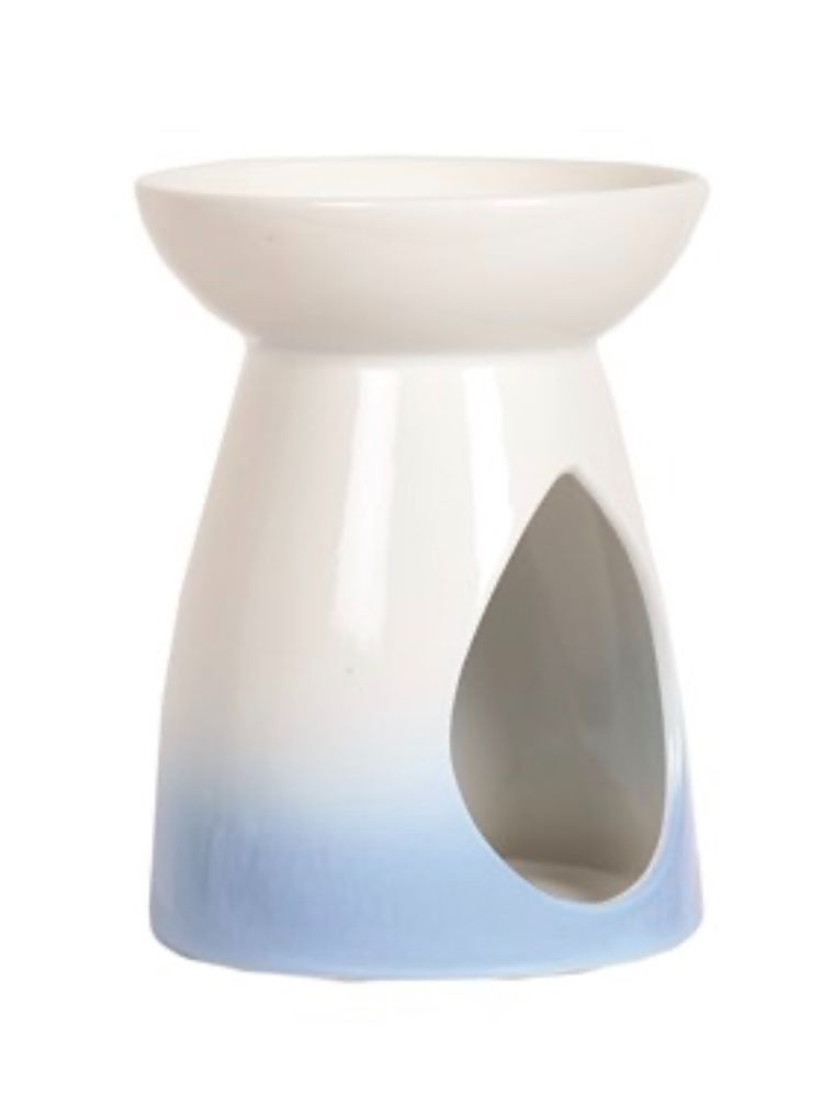 Wax Burner - Blue Teardrop