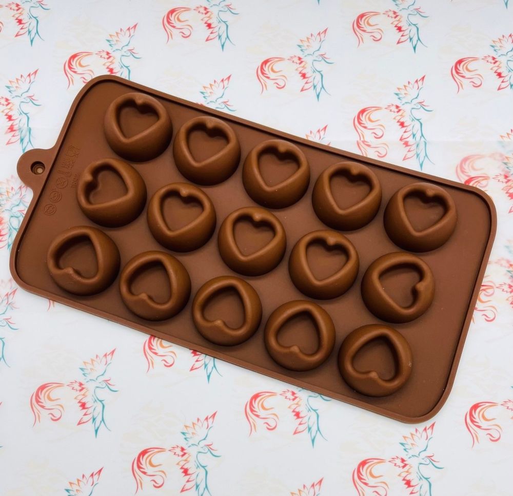 Large Heart Silicone Mould