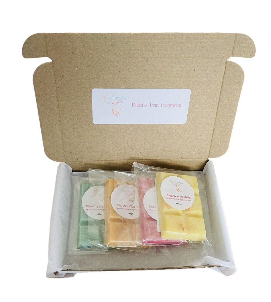 Set of 4 Wax Melts: Designer