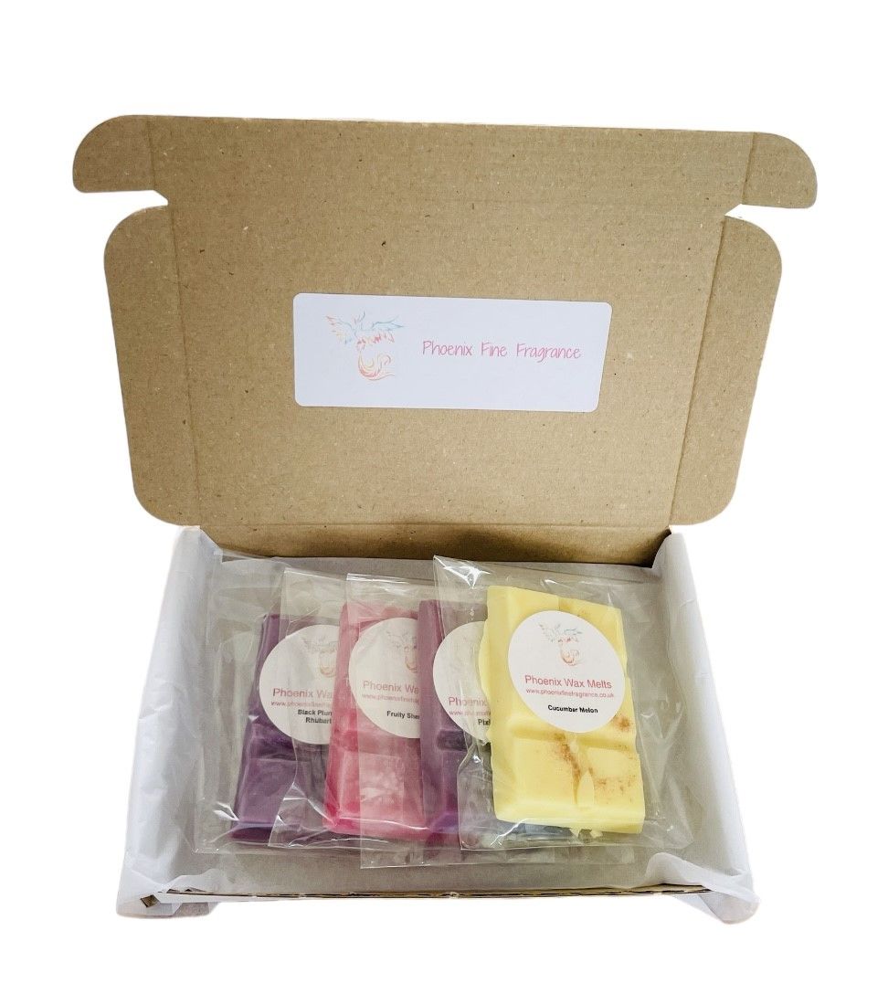 Set of 4 Wax Melts: Fruity