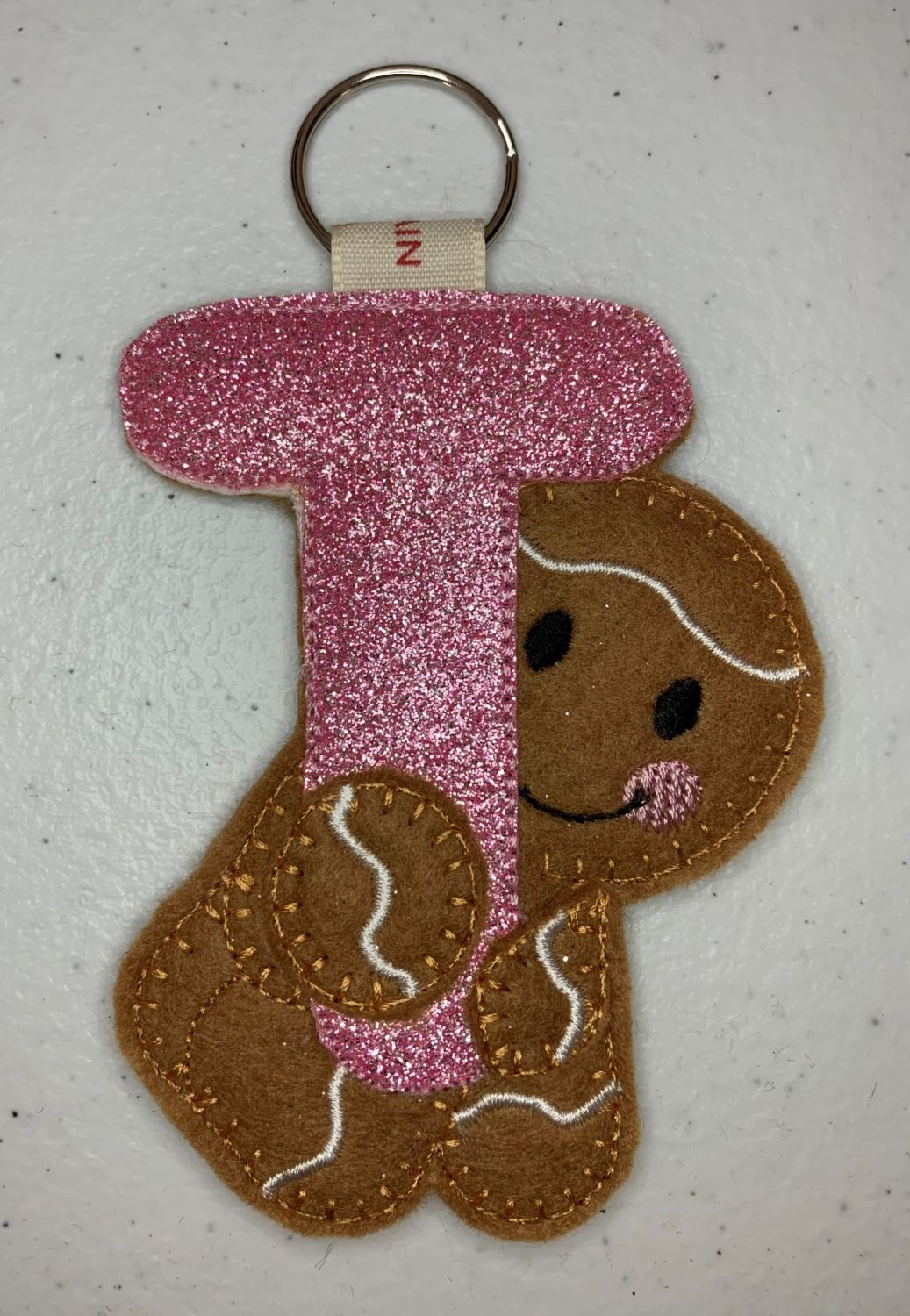 Initial Ginger - Sparkly