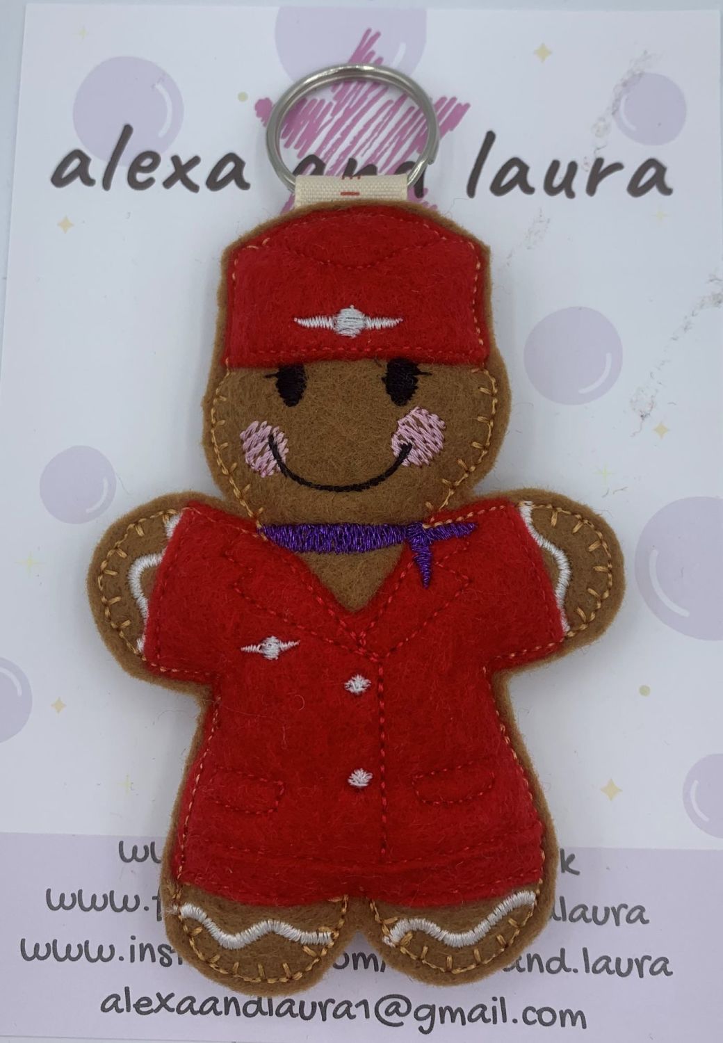Air Hostess - Red Uniform 