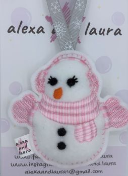 A Snow Girl - Variegated Baby Pink