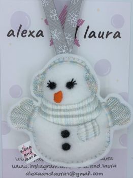A Snow Girl - Variegated Multi Silver
