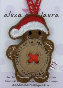 Father Christmas' Missing Button