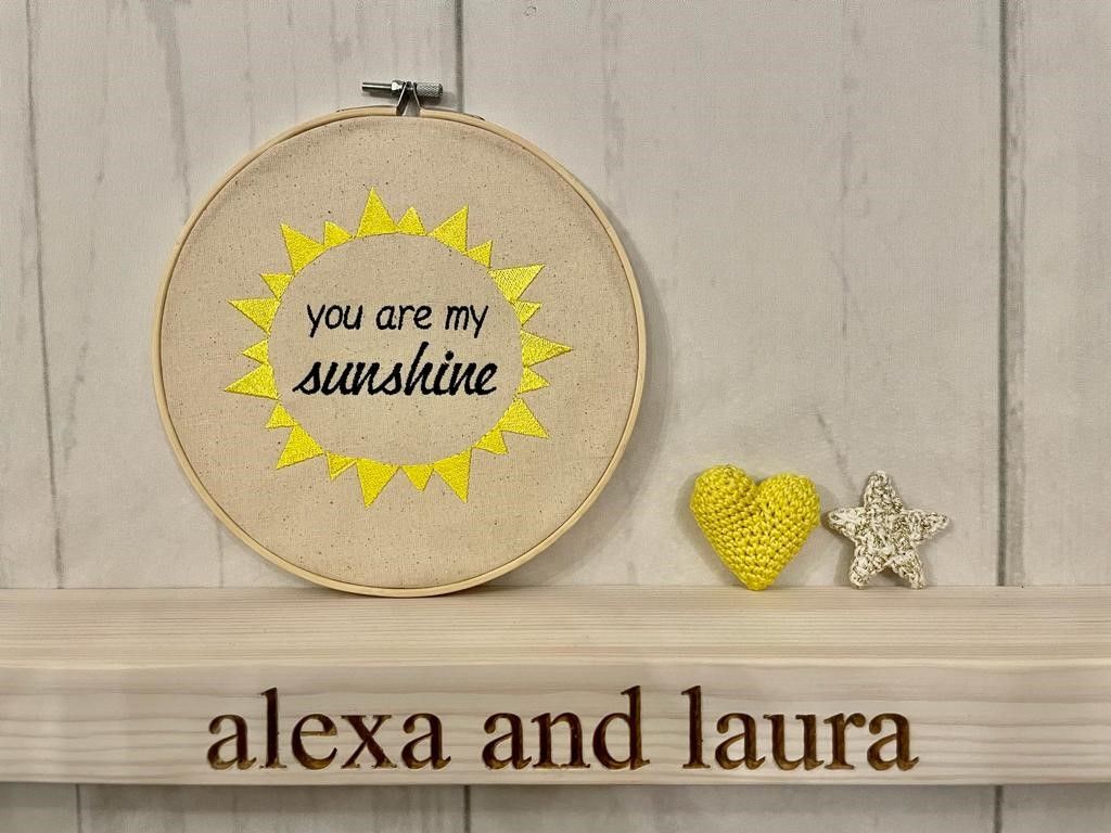 'your are my sunshine'  8