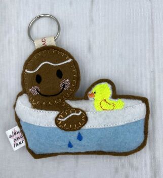 Baby Boy in Bath