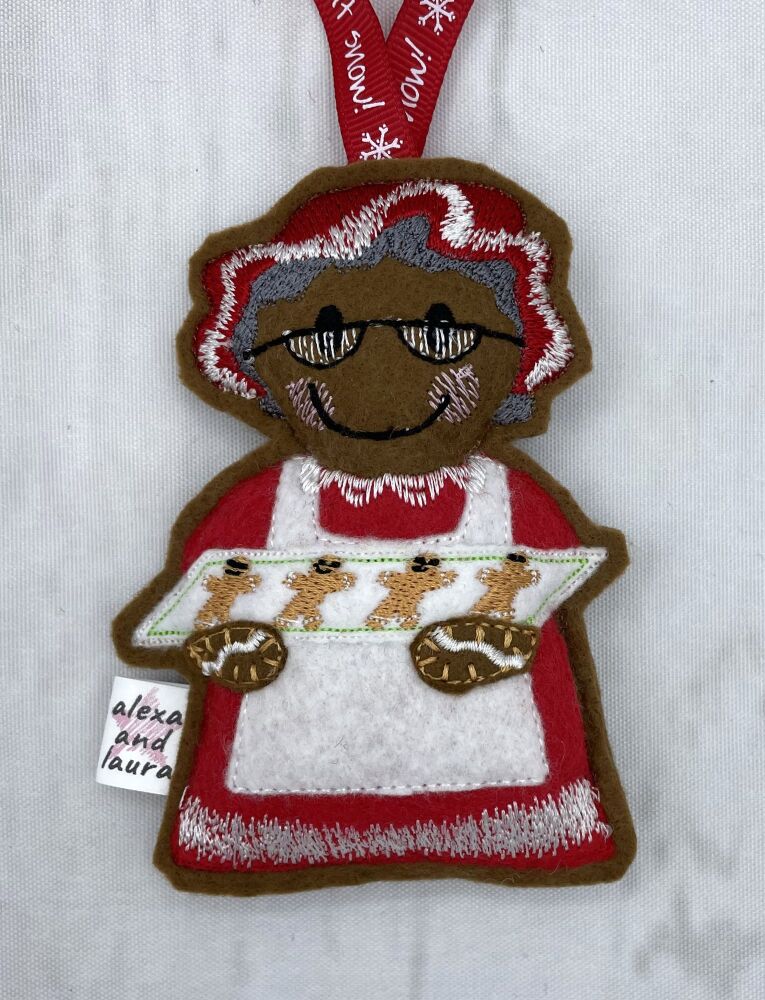 Mrs Claus Baking