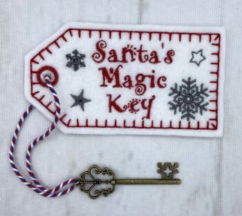 Santa's Magic Key - Snowflake