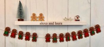 *Merry Christmas Stuffed Banner 10cm / 4 inch Tall *