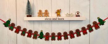 *Merry Christmas Banner 10cm / 4 inch Tall *