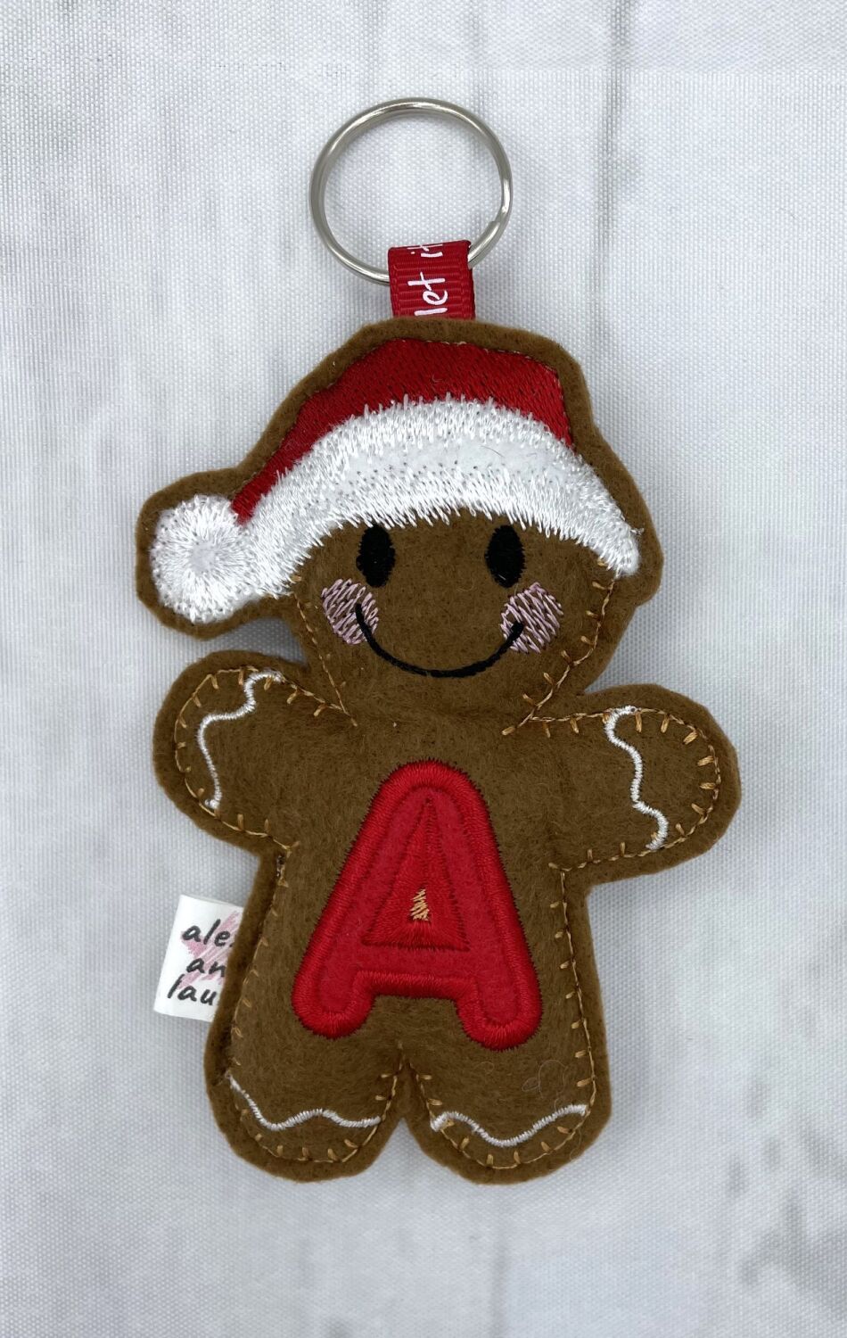 Christmas Initial Ginger