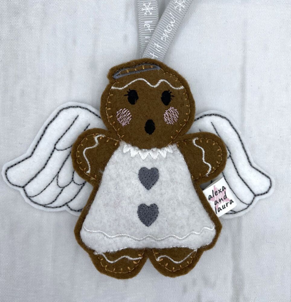 Angel with Wings - Silver
