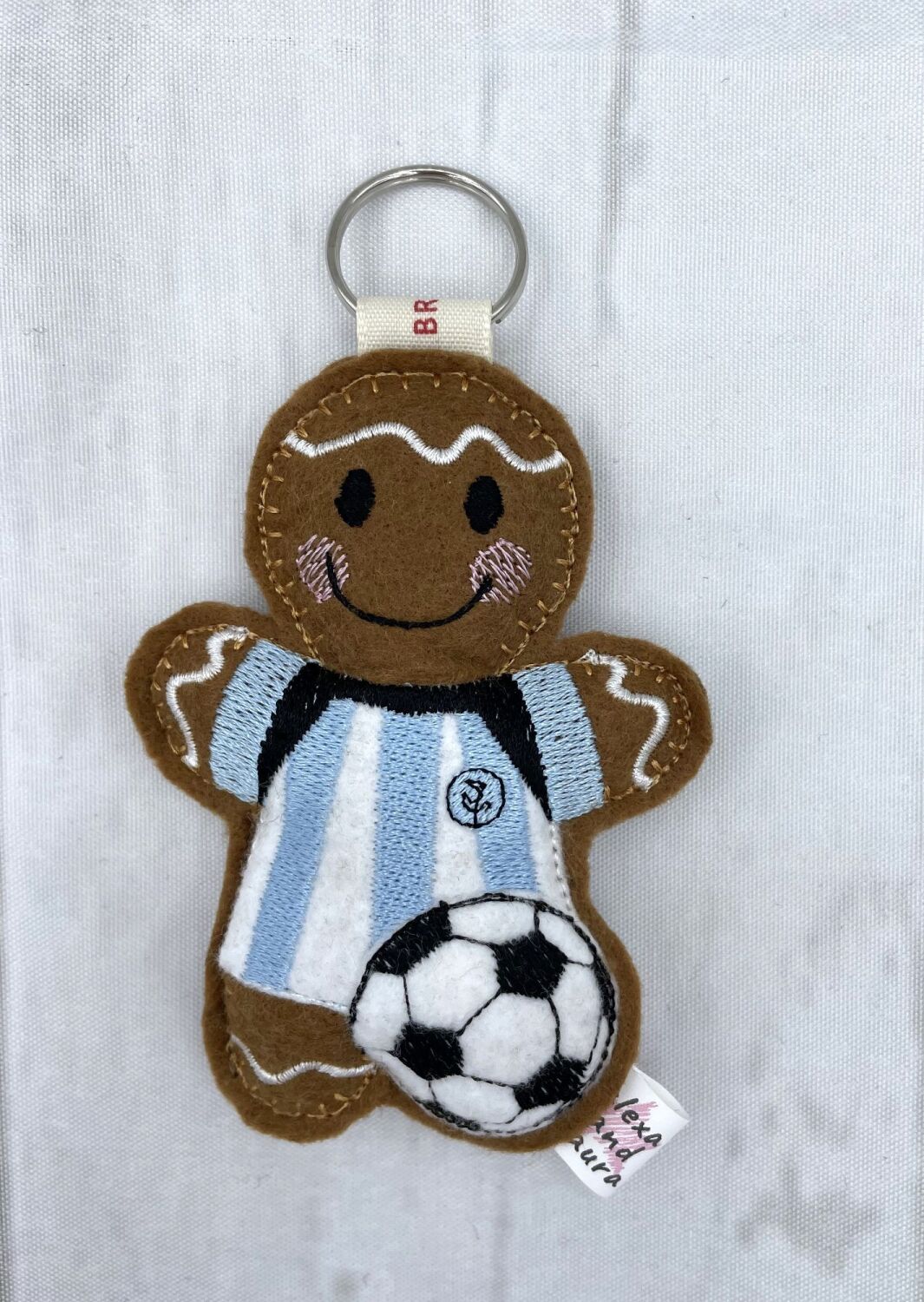 Football - Light Blue Stripe