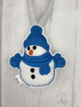 A Snow Boy - Bright Blue