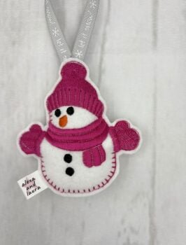 A Snow Boy - Bright Pink