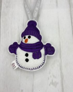 A Snow Boy - Purple
