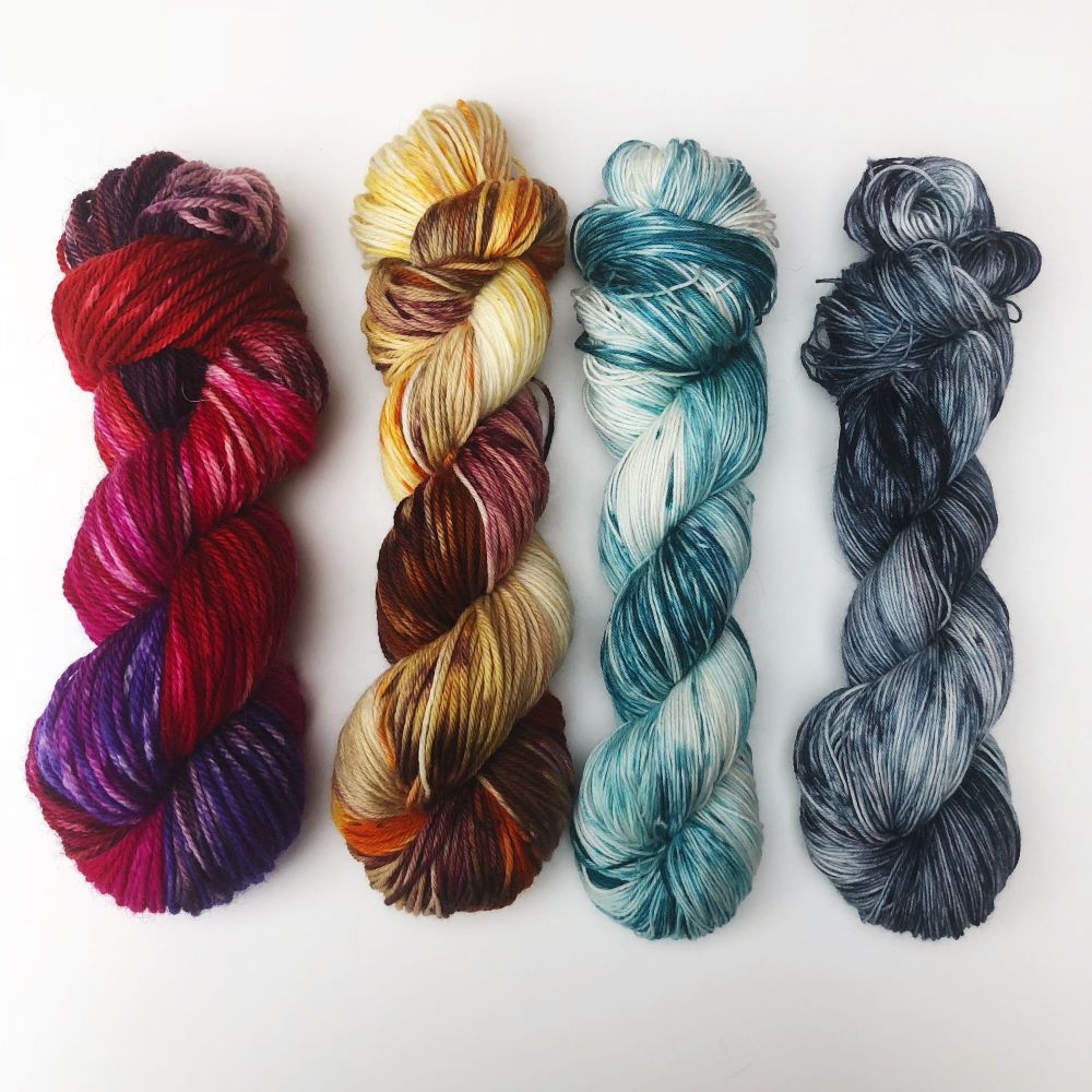 Snow Dyed Yarns