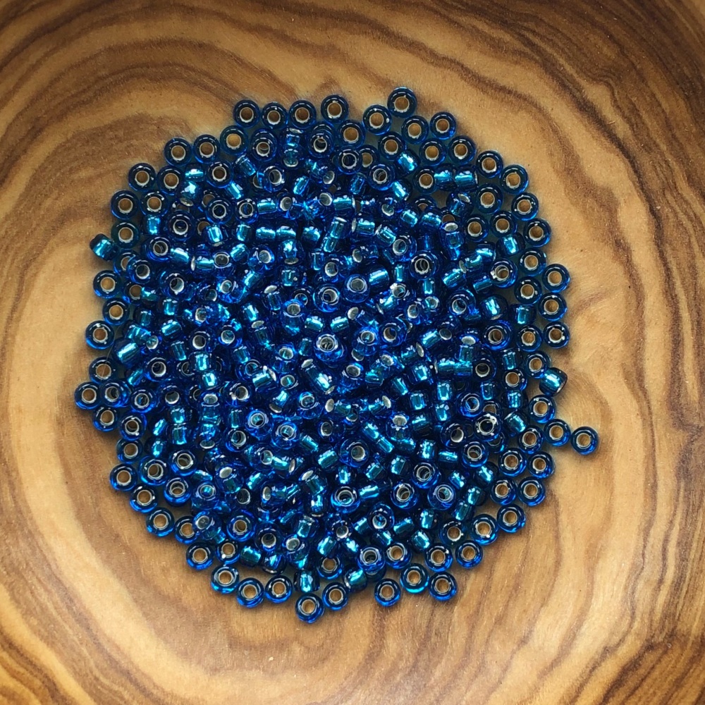 Capri Blue - Size 8 Miyuki Seed Beads