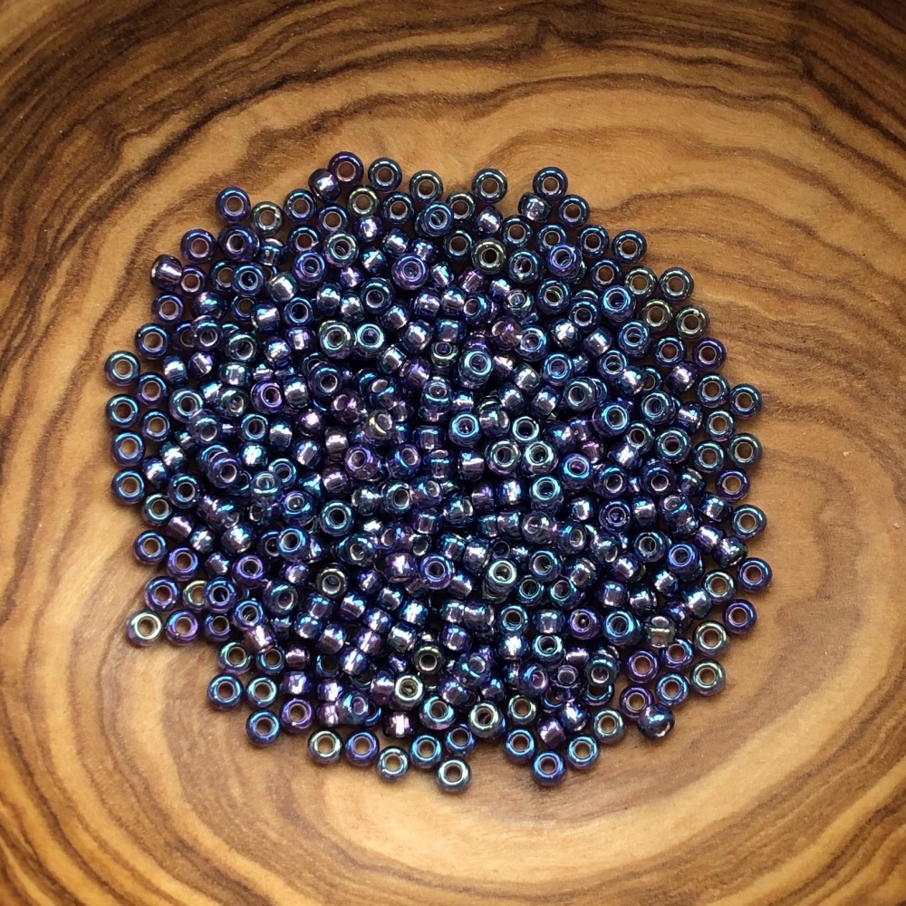 Irridescent Amethyst - Size 8 Miyuki Seed Beads 