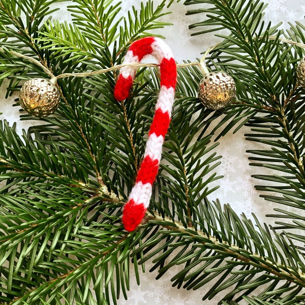 Candy Cane - PDF Knitting Pattern