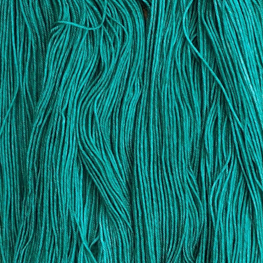 Dark Green Yarn | 'Forest Green' (Dyed to Order)