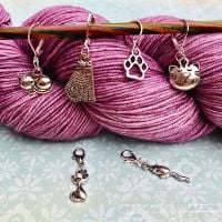 Cat Stitch Markers - Choose your Clasps