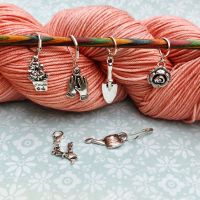 How Does Your Garden Grow Stitch Markers - Choose your Clasps