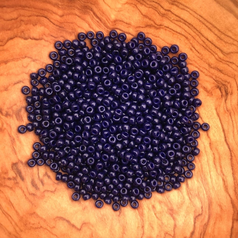 Opaque Navy - Size 8 Miyuki Seed Beads