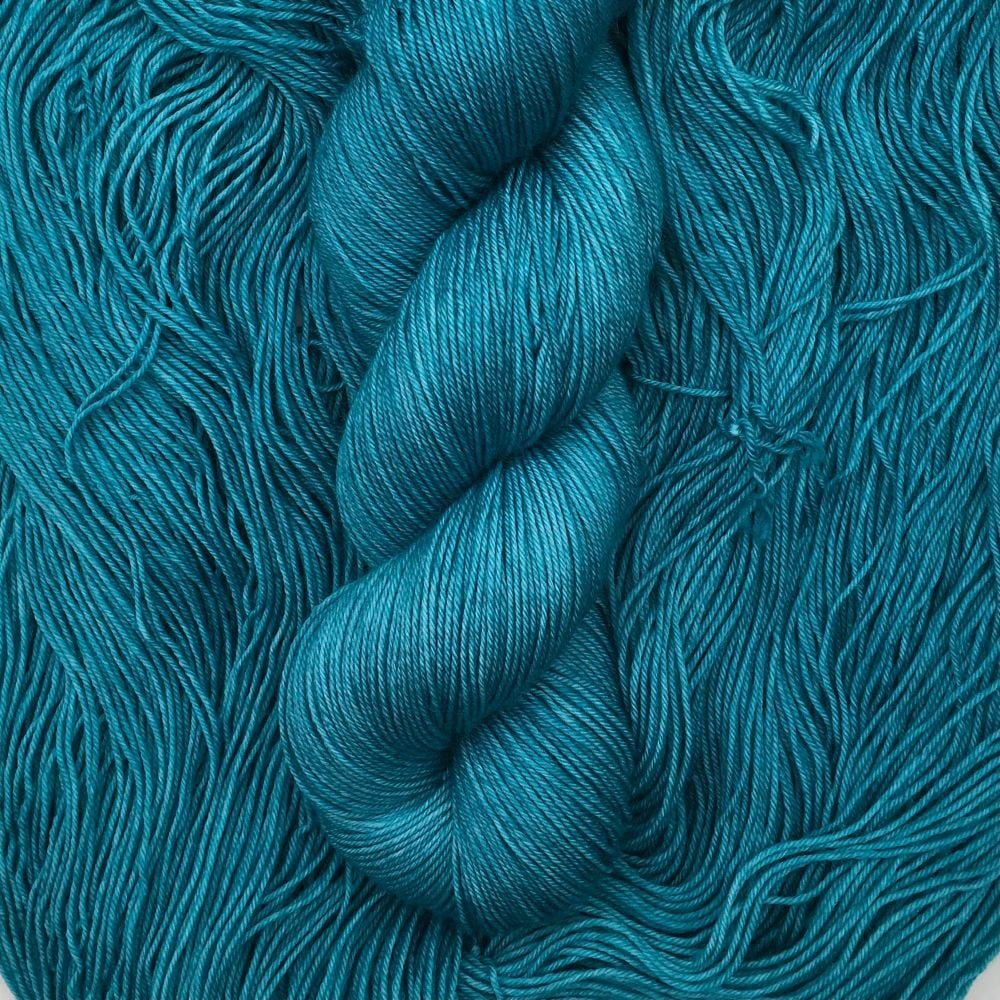 Teal yarn