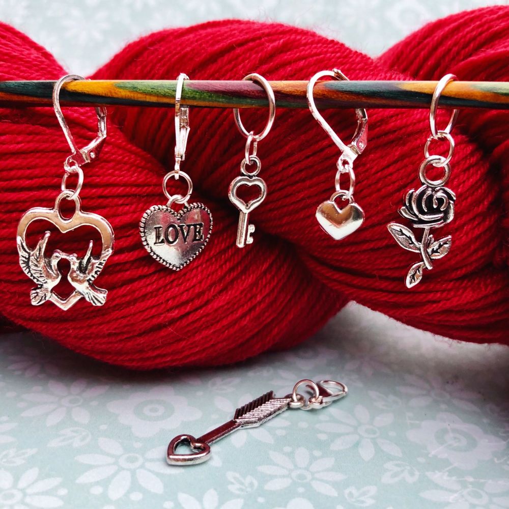 Love Stitch Markers - Choose your Clasps