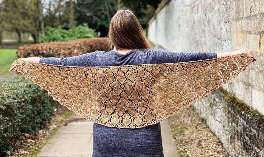 When in Rome Shawl - PDF Knitting Pattern