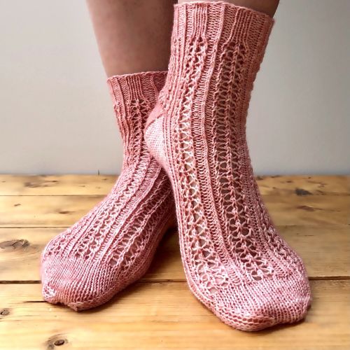 lace ankle sock