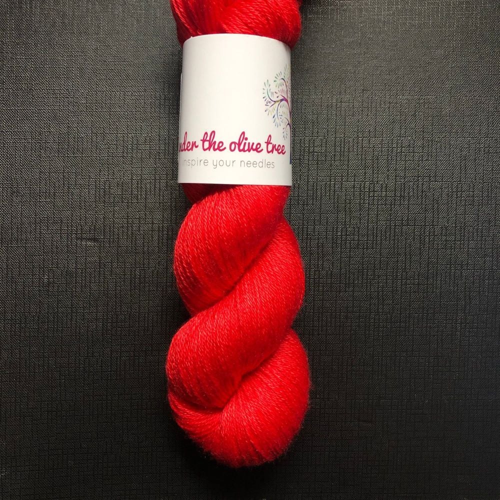 Bright Red Yarn