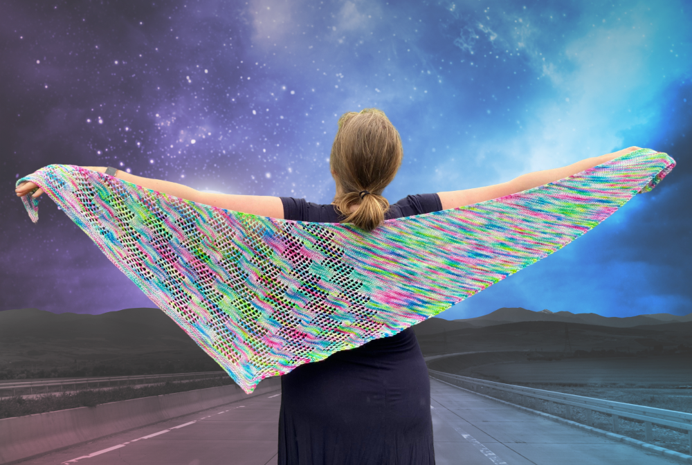 Reach for the Stars Shawl Kit - Choose your Yarn and Join the KAL!