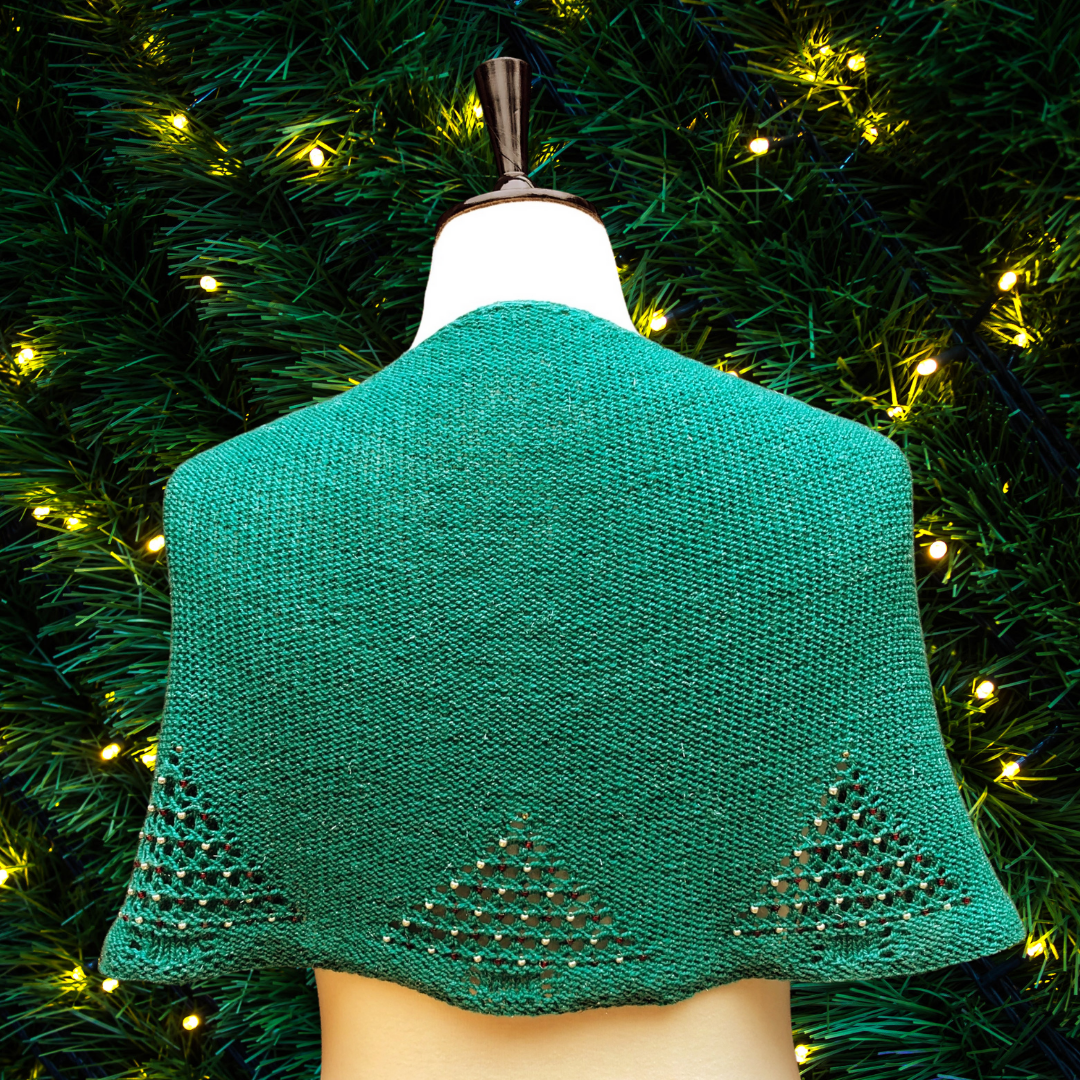 Sparkling Spruce Shawl Kit - Choose from 3 Colours