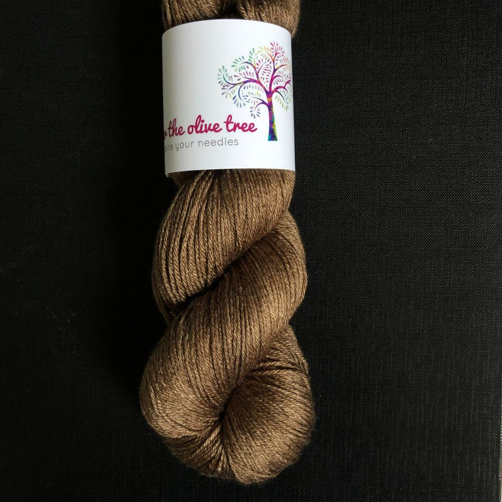 Warm Brown Yarn | 'Wooden Horse' (Dyed to Order)