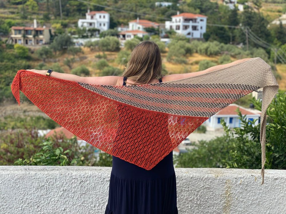 Shawl Knitting Kit - Across the Valley