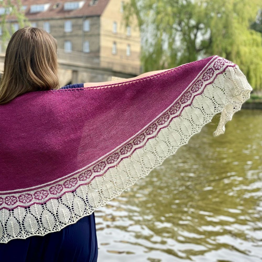 Shawl Knitting Kit - Gazania