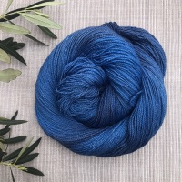 Sparkle Sock / 4 ply Yarn - Silent Night (Dyed to Order)