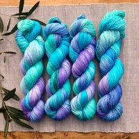 4 ply / Sock Yarn - Lavender Fields