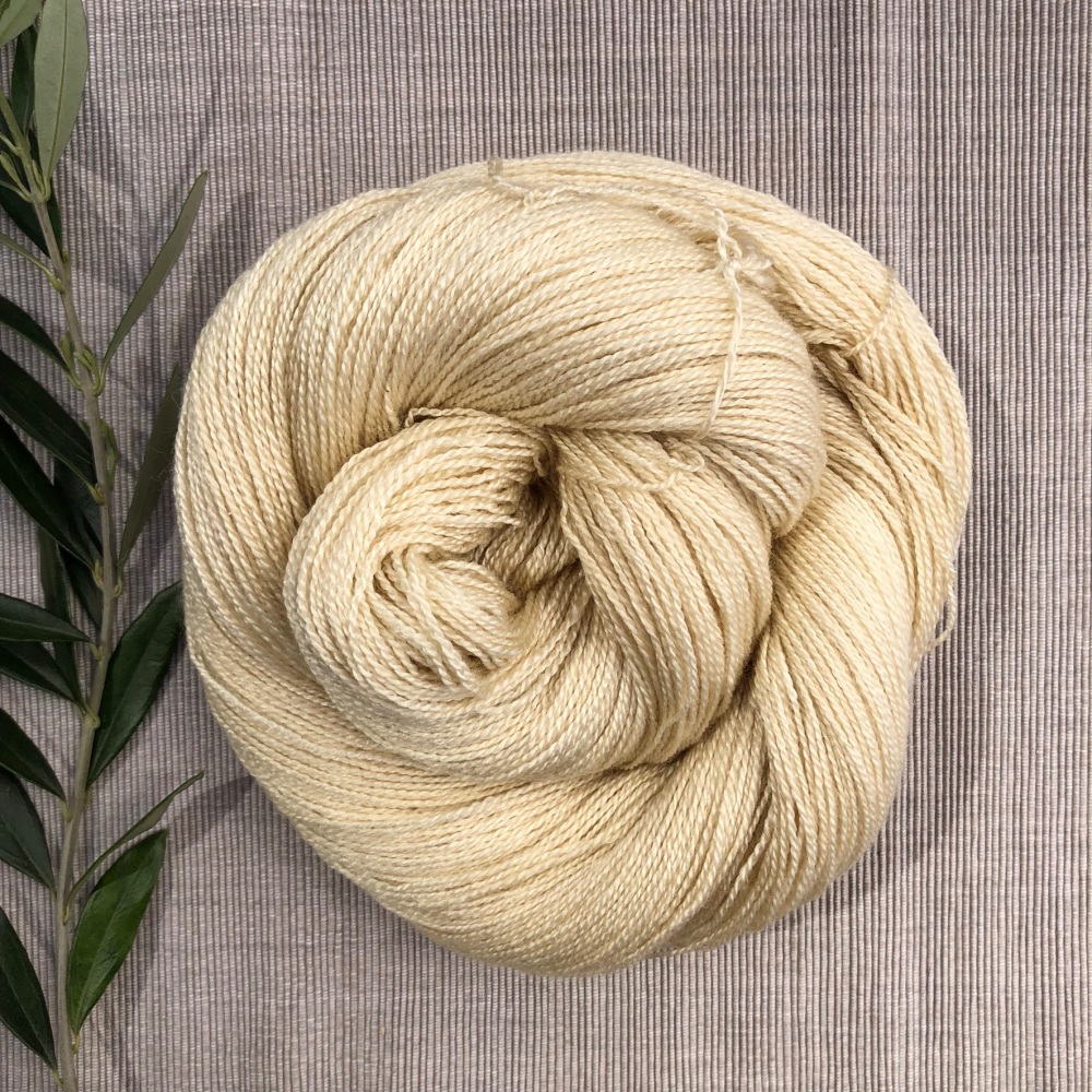 Peristera Lace - Seashell (Dyed to Order)