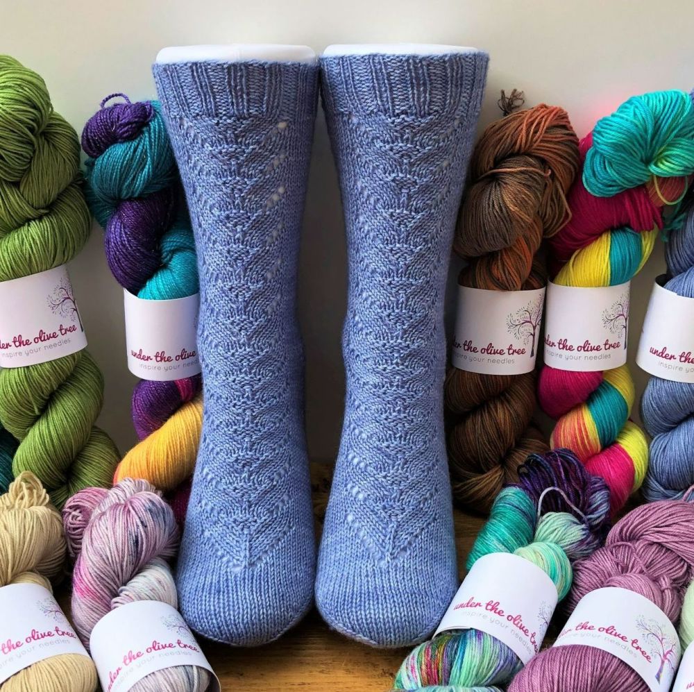 Sock Knitting Kit - Coxswain  (Choose Your Yarn)